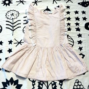 Edgehill pink candy striped tunic size 4T